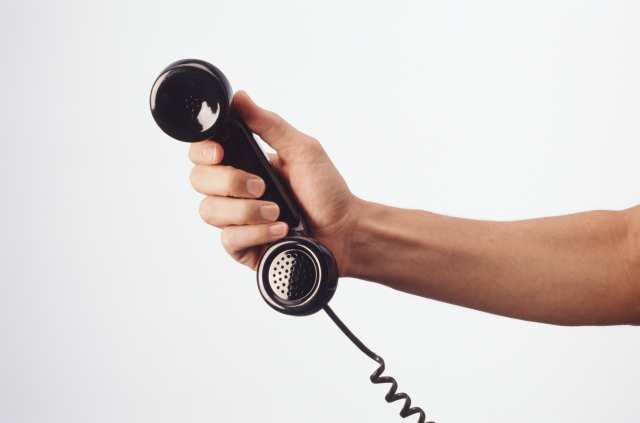 phoning