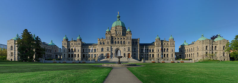 Здание Парламента. Британская Колумбия, Канада.