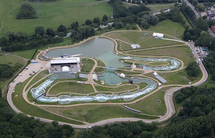 "Lee Valley White Water Centre", для слалома на каноэ