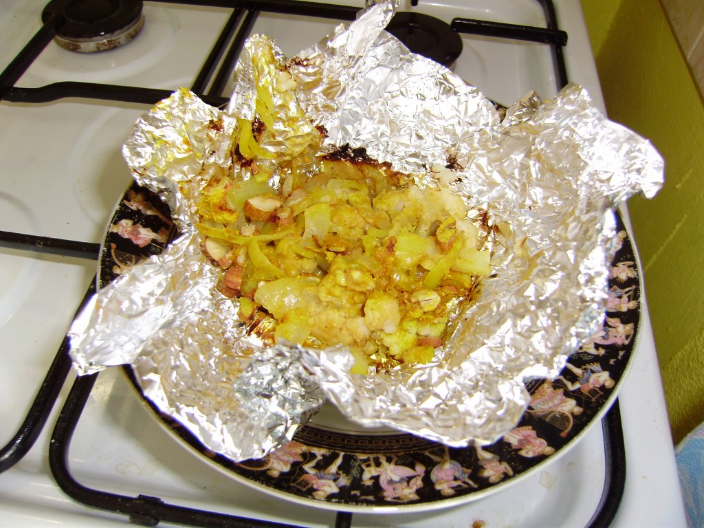 British food Цветная капуста в лимонно-горчичной заправке