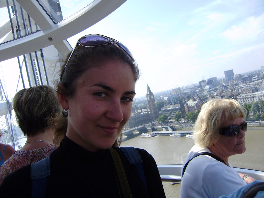Я в капсуле London Eye! Биг-Бен сверху