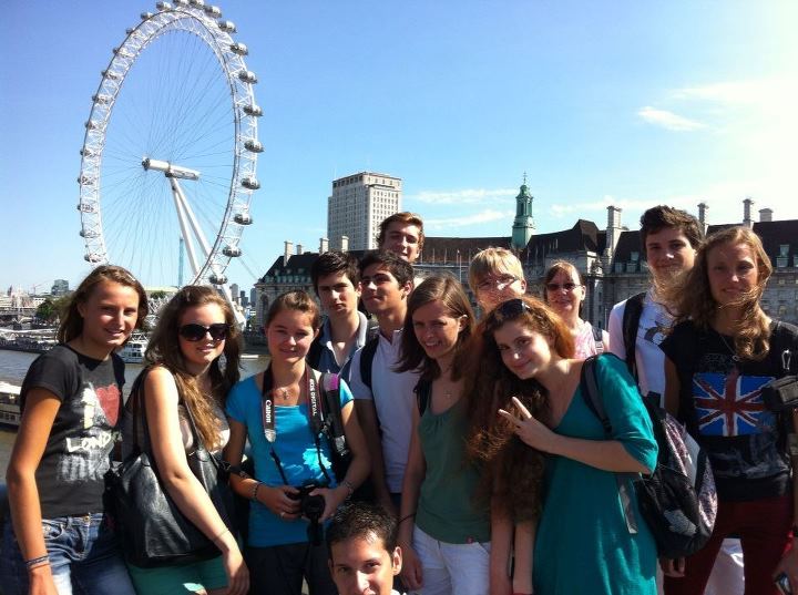 Мы на фоне London Eye
