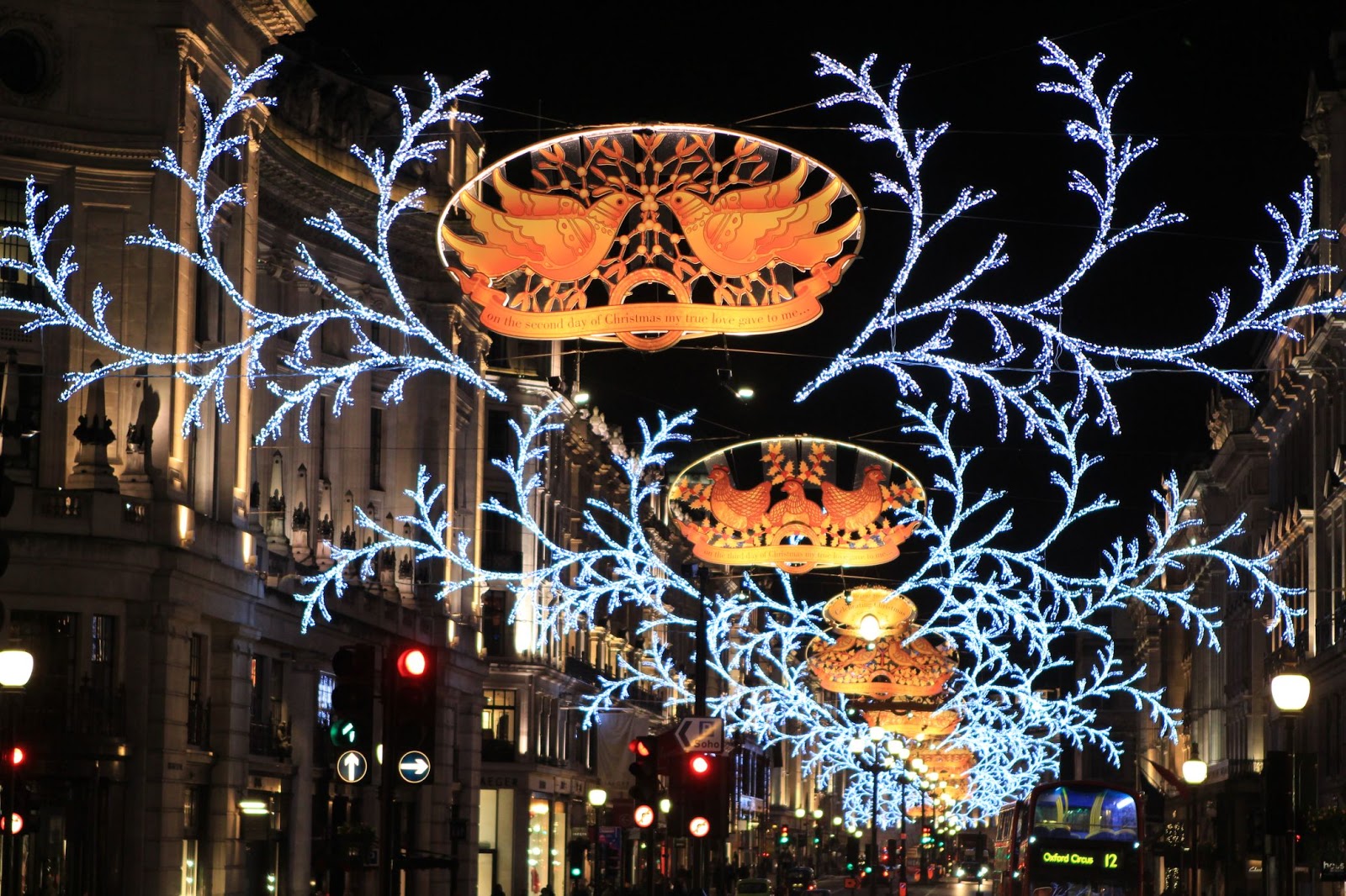 01 Christmas Lights on Regent Street 2012