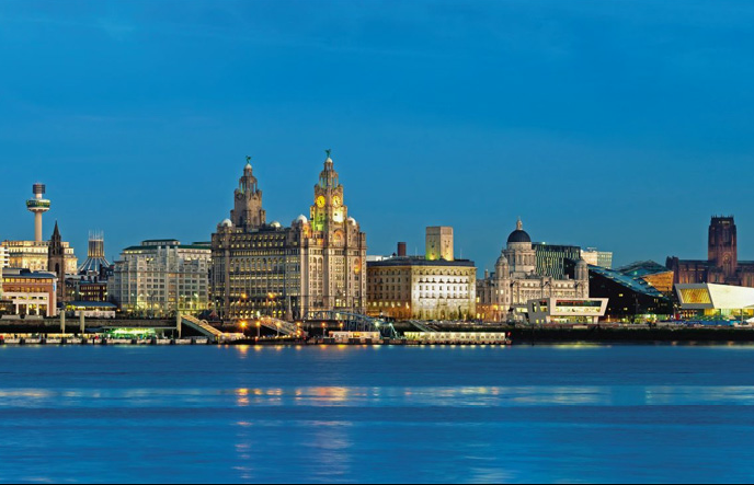 Liverpool, the Three Graces