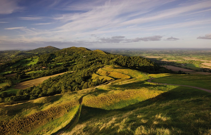 The Malverns, Worcs from British Camp The Malverns, Worcs from British Camp