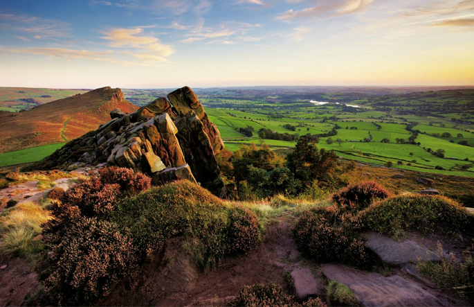 The Roaches, Staffs, towards Leek The Roaches, Staffs, towards Leek