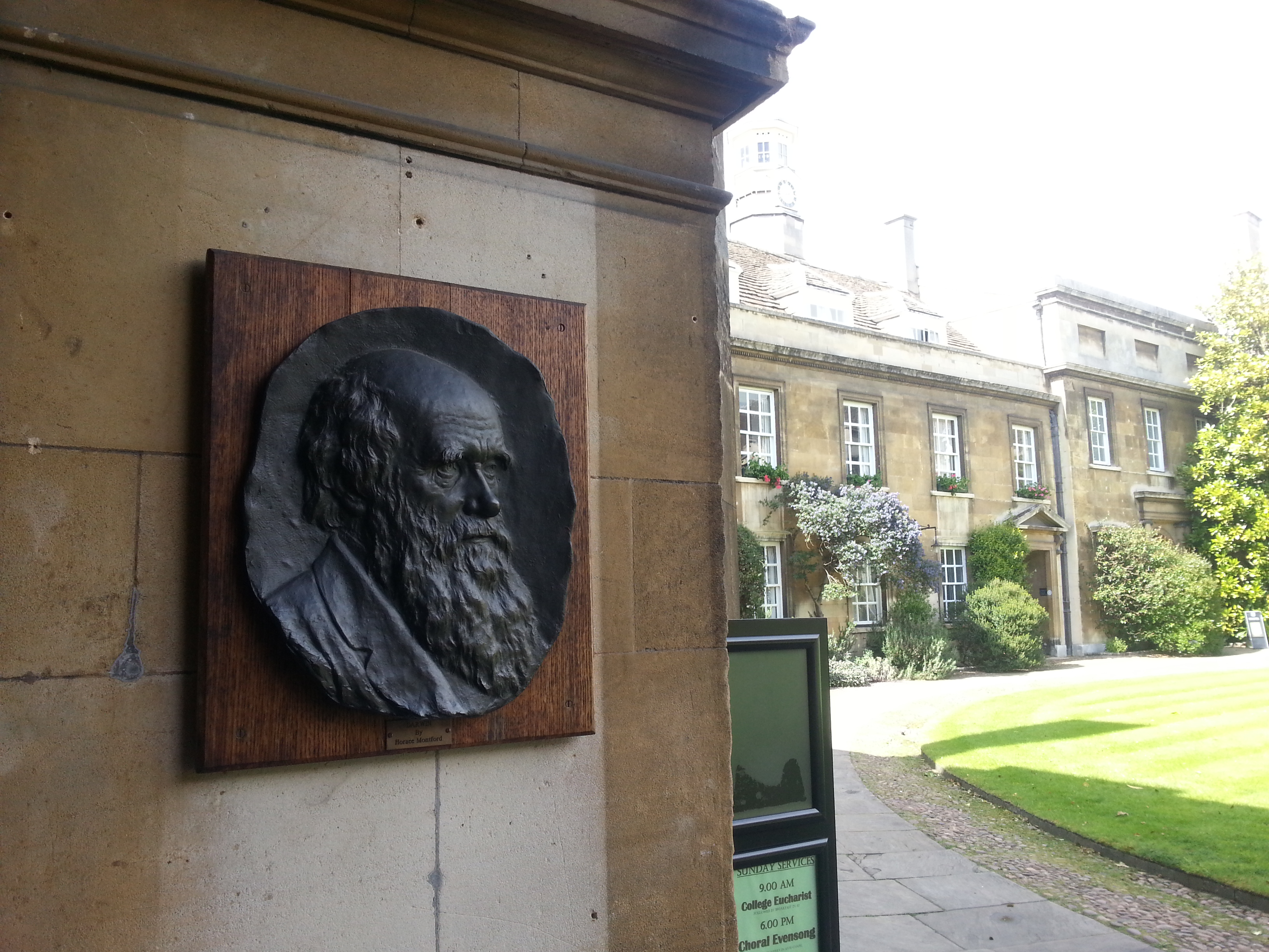 Christ's College, где учился Дарвин