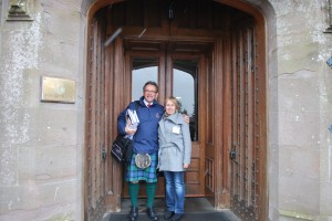 Я с учителем Strathallan School, Шотландия